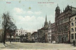 WESEL, Gosser Markt Mit Rathaus (1910s) AK - Wesel