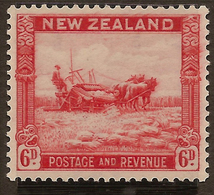 NZ 1935 6d Harvesting SG 585 HM #IR34 - Nuovi