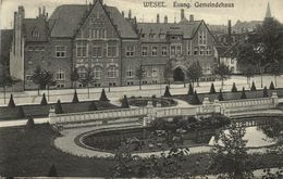 WESEL, Evang. Gemeindehaus (1913) AK - Wesel