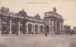 CPA Bruxelles, Gare Du Midi (pk50247) - Transport (rail) - Stations