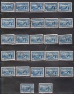 CANADA Bulk Lot Of Scott # C9 Used - 27 Stamps - Some Minor Faults - Sammlungen