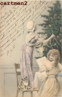 ILLUSTRATEUR WICHERA M.M. VIENNE VIENNOISE Enfant Bonne-annee Joyeuses-paques Femme Couple  Lady Woman Fantaisie Noel - Wichera