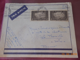 Lettre Du Maroc De 1942  A Destination De La Tronche (38) - Covers & Documents