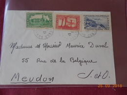 Lettre D Algerie Francaise De 1938  A Destination De Meudon - Brieven En Documenten