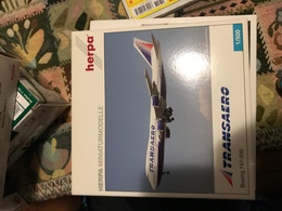 Herpa 1:500 Dubai 747 Transaero - Luchtvaart