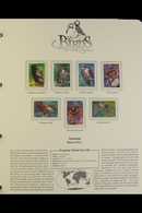 BIRDS OF THE WORLD 1980's To 1990's World Thematic Collection Of Never Hinged Mint Stamps, Plus Covers And Cards, Presen - Ohne Zuordnung