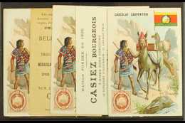 1908 Stamp Designs On Advertising Cards, All Different, Seldom Seen (5 Cards) For More Images, Please Visit Http://www.s - Bolivien