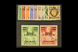 SOMALIA 1948 B.M.A. Surcharge Set Complete, SG S10/20, Very Fine Used. (11 Stamps) For More Images, Please Visit Http:// - Africa Oriental Italiana