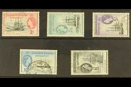 1954 Definitive Top Values, 2s To £1, SG G36/40, Very Fine Used. (5 Stamps) For More Images, Please Visit Http://www.san - Falklandinseln