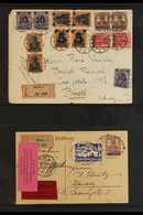 1920-1939 COVERS AND CARDS COLLECTION An Attractive Collection Of Mostly Commercial Or Registered Mail To Switzerland Wh - Sonstige & Ohne Zuordnung