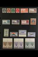 1937-1952 FINE MINT COLLECTION With 1937-40 Most Values To 1R, 1948 Gandhi Set To 12a (horiz Pairs), 1949-52 Pictorials  - Otros & Sin Clasificación