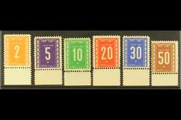 1949 Postage Due Set Complete With Tabs, SG D27/32, Very Fine Never Hinged Mint. (6 Stamps) For More Images, Please Visi - Otros & Sin Clasificación