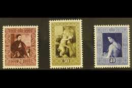 1952 Paintings Set, Mi 306/308, SG 305/07, Never Hinged Mint 93 Stamps) For More Images, Please Visit Http://www.sandafa - Otros & Sin Clasificación