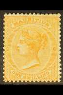 1863 1s Orange, Wmk CC, Variety "wmk Inverted", SG 70w, Fine Mint, Large Part Og. For More Images, Please Visit Http://w - Mauricio (...-1967)