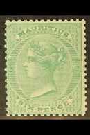 1863 6d Blue Green, Wmk CC, SG 65, Fine Mint. For More Images, Please Visit Http://www.sandafayre.com/itemdetails.aspx?s - Mauricio (...-1967)