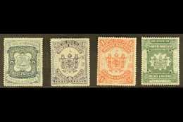 1894 25c To $2 Arms, SG 81/84, Fine Mint. (4 Stamps) For More Images, Please Visit Http://www.sandafayre.com/itemdetails - Borneo Septentrional (...-1963)