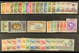 1948 EGYPTIAN OCCUPATION "PALESTINE" Overprints Postage, Air & Postage Dues Complete Sets, Plus 40m Express Stamp, SG 1/ - Palestina