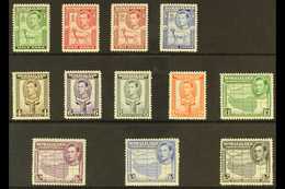 1938 "Portrait To Left" Definitive Complete Set, SG 93/104, Mint (12 Stamps) For More Images, Please Visit Http://www.sa - Somalilandia (Protectorado ...-1959)