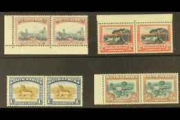 1927 (Recess Printed, Perf 14) 2d, 3d, 1s And 2s6d, SG 34/37, Very Fine Mint. (4 Pairs) For More Images, Please Visit Ht - Ohne Zuordnung