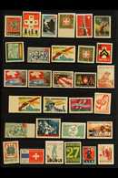 1939-1942 SWISS ARMY SOLDIER'S LOCAL STAMPS An Attractive Very Fine Mint (many Are Never Hinged) Collection On Stock Pag - Otros & Sin Clasificación