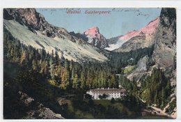 HALLTAL-SALZBERGWERK-VIAGGIATA 1917 - Hall In Tirol