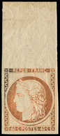 ** EMISSION DE 1849 - R5g  40c. Orange, REIMPRESSION, Grand Bdf, Superbe - 1849-1850 Ceres