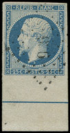 PRESIDENCE - L10b 25c. Bleu, Bdf Avec FILET D'ENCADREMENT, Obl. PC, TTB - 1852 Louis-Napoléon