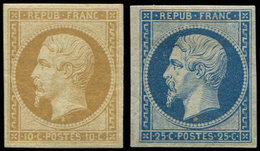 * PRESIDENCE - R9c/10c, REIMPRESSIONS De 1862, TB - 1852 Louis-Napoléon