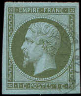 EMPIRE NON DENTELE - 11    1c. Bronze, Obl. Càd Léger, Belles Marges, TTB - 1853-1860 Napoléon III