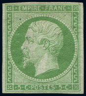 * EMPIRE NON DENTELE - 12    5c. Vert, TB. Br - 1853-1860 Napoléon III