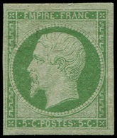 * EMPIRE NON DENTELE - 12    5c. Vert, TB. C - 1853-1860 Napoléon III