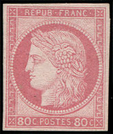 (*) Colonies Générales - 21   80c. Rose, Neuf Sans Gomme, TB. Br - Otros & Sin Clasificación