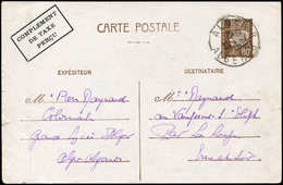 Let ALGERIE CP Entier 80c. Brun Obl. Càd Alger 23/5/42, ACEP N°19A, TB - Lettres & Documents