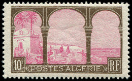 ** ALGERIE 84c : 10f. Brun Et Rose, ARBRE COUPE, TB, Cote Maury - Cartas & Documentos