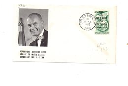 LAB333 - TOGO 1962 , Space, Fdc Commemorativa GLENN - Africa