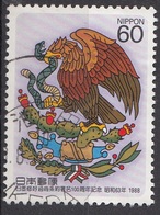 Giappone 1988 Sc. 1811 Japan-MexicoTrade Agreement, Used Nippon Japan - Used Stamps