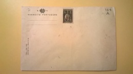 BUSTA NON VIAGGIATA MINISTERO DELLA DIFESA EXERCITO PORTUGUES ESERCITO PORTOGHESE BOLLO 1897 RE CARLOS I PONTA DELGADA - Lettres & Documents