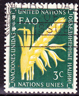 UN New York - FAO (MiNr: 27) 1954 - Gest. Used Obl. - Gebraucht