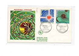 LAB389 - GABON 1963  ,   Fdc Commemorativa. - Africa