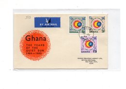 LAB393 - GHANA 1964  ,   Fdc Commemorativa.  SOLE CALMO - Afrika