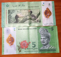 Brand New  Malay  5  MYR Ringgit. ,    Photo, Recto Verso - Other - Asia