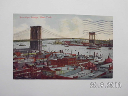 New York. - Brooklyn Bridge. (30 - 9 - 1912) - Broadway