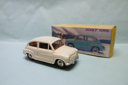 Dinky Toys / Atlas - FIAT 600 D Blanche Réf. 520 Neuf NBO 1/43 - Dinky