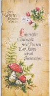 Flowers, Mushrooms, Champignons Uncirculated Postcard (ask For Verso / Demander Le Verso) - Pilze