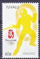 2008 TUVALU  Mi.Nr. 1397 ** MNH Escrime Fencing Fechten Esgrima [ax68] - Schermen