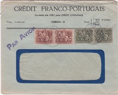 PORTUGAL - AIR MAIL  COVER -   LISBOA To CUBAL - ANGOLA - Cartas & Documentos