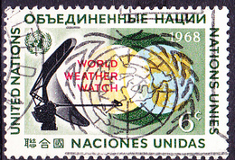 UN New York - Weltwetterwacht (Mi.Nr.: 204) 1968 - Gest Used Obl - Oblitérés
