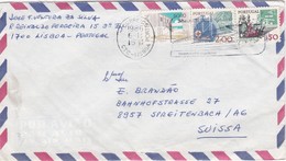 PORTUGAL - AIR MAIL   COVER -  LISBOA To SWITZERLAND - Lettres & Documents