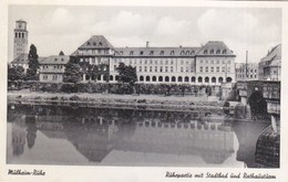 Muhlheim Ruhr - Stadtbad Und Rathausturm - Muelheim A. D. Ruhr