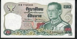 THAILAND P88m 20 BAHT (1981) #8B   Signature 67  AU-UNC. - Thaïlande